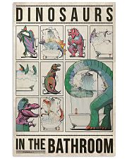 Dinosaurs In The Bathroom 11x17 Poster front
