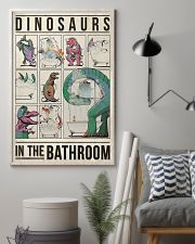 Dinosaurs In The Bathroom 11x17 Poster lifestyle-poster-1