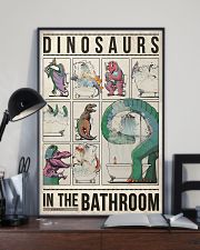 Dinosaurs In The Bathroom 11x17 Poster lifestyle-poster-2