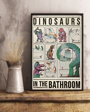 Dinosaurs In The Bathroom 11x17 Poster lifestyle-poster-3