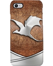 Dragon Metal Pattern Print Phone Case i-phone-8-case