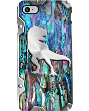 Dinosaur addiction metal print pattern Phone Case i-phone-8-case