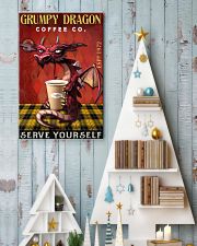Grumpy dragon coffee co 11x17 Poster lifestyle-holiday-poster-2