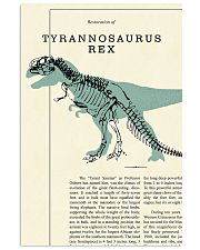 Restoration of tyrannosaurus rex 11x17 Poster front