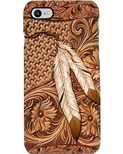 Native American India feather Phone Case i-phone-8-case