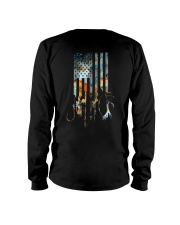 American Flag Retro style Long Sleeve Tee tile