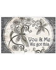 You and me we got this 17x11 Poster front
