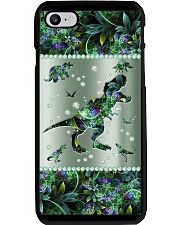 Dinosaur Metal Pattern Print Phone Case i-phone-8-case