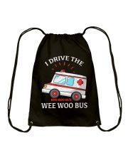 I Drive The Wee Woo Bus Drawstring Bag tile