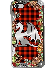 Xmas Vibes Metal Pattern Print Phone Case i-phone-8-case