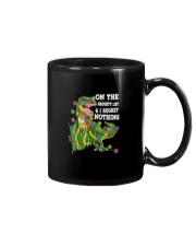 On The Naughty List And I Regret Nothing Mug tile