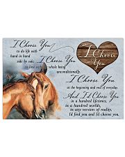 I choose you 17x11 Poster front