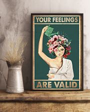 Your feelings are valid 11x17 Poster lifestyle-poster-3