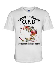 I suffer from OFD V-Neck T-Shirt tile