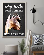 Why hello sweet cheeks have a nice poop 11x17 Poster lifestyle-poster-1