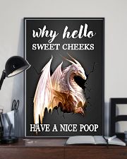 Why hello sweet cheeks have a nice poop 11x17 Poster lifestyle-poster-2