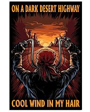 On a dark desert highway 11x17 Poster front