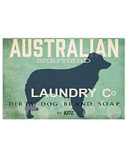 Australian Shepherd laundry company 17x11 Poster front
