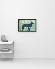 Australian Shepherd laundry company 17x11 Poster poster-landscape-17x11-lifestyle-04