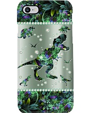 Dinosaur Metal Pattern Print Phone Case i-phone-7-case