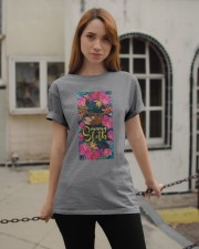 Mama sloth Mother's day Classic T-Shirt apparel-classic-tshirt-lifestyle-19