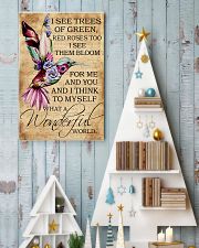 I see trees of green red roses too 11x17 Poster lifestyle-holiday-poster-2