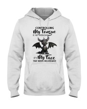 Controlling my tongue Hooded Sweatshirt tile