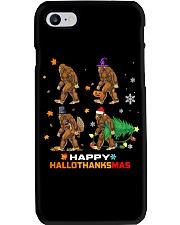 Happy hallothanksmas Phone Case tile