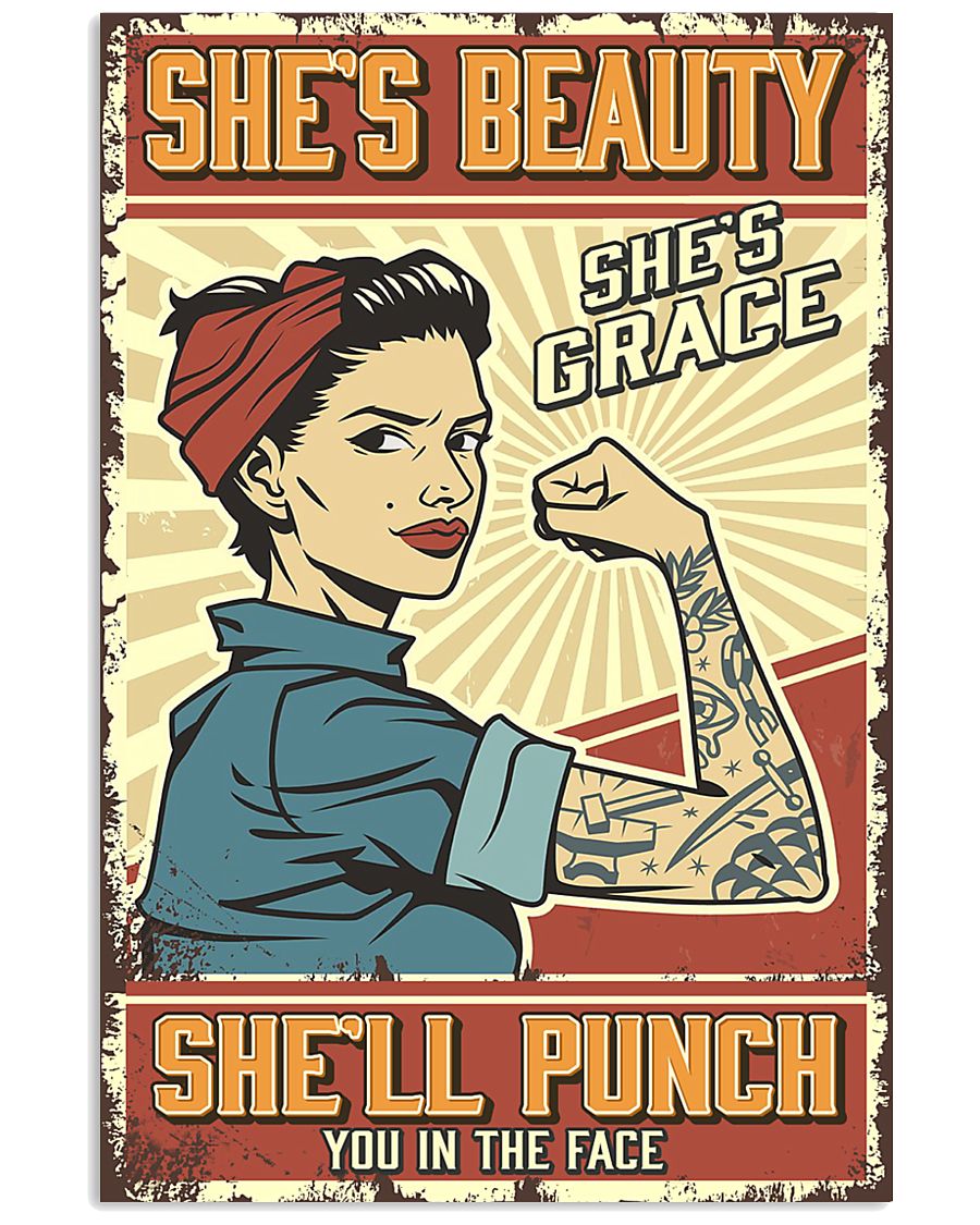 She's beauty She's grace 11x17 Poster