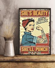 She's beauty She's grace 11x17 Poster lifestyle-poster-3