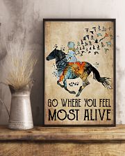 Go where you feel most alive 11x17 Poster lifestyle-poster-3