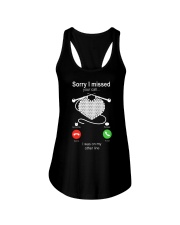 Sorry I missed your I was on my other line Ladies Flowy Tank tile