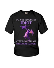 I'm not fluent in indiot Youth T-Shirt tile