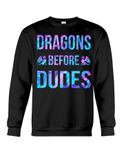Dragons before dudes Crewneck Sweatshirt tile