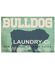 Bulldog laundry company 17x11 Poster front