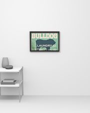 Bulldog laundry company 17x11 Poster poster-landscape-17x11-lifestyle-04