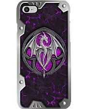 Dragon Metal Pattern Print Phone Case i-phone-8-case