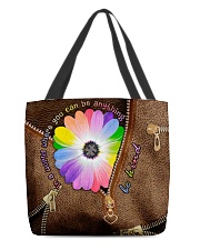 In a world where you can be anything be kind All-over Tote back