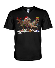 Merry Christmas V-Neck T-Shirt tile