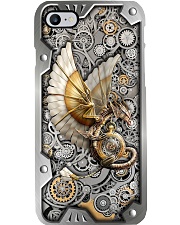 Dragon Metal Pattern Print Phone Case i-phone-8-case