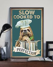 Slow cooked funny kitchen decor 11x17 Poster lifestyle-poster-2