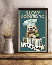 Slow cooked funny kitchen decor 11x17 Poster lifestyle-poster-3