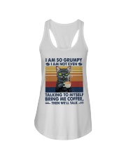 I am so grumpy Ladies Flowy Tank tile