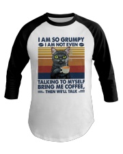 I am so grumpy Baseball Tee tile