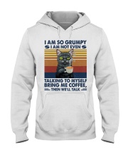 I am so grumpy Hooded Sweatshirt tile