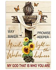 Way maker miracle worker promise keeper 11x17 Poster front