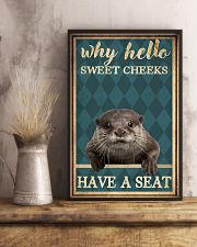 Sweet cheeks have a seat 11x17 Poster lifestyle-poster-3