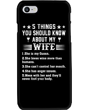 Wine Things You Should Know Phone Case thumbnail