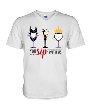 You Sip With Us V-Neck T-Shirt thumbnail