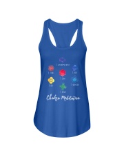 Chakra Meditation Ladies Flowy Tank front